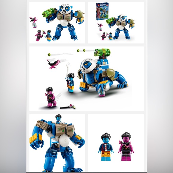 NWT Lego Dreamz Logan the Mighty Panda - Picture 2 of 2